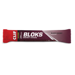 Clif Bloks Energy Black Cherry Berry galaretki energetyczne o smaku wiśniowym z kofeiną 60 g