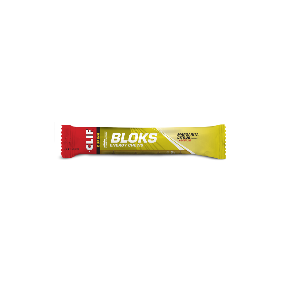 Clif Bloks Energy Chews Margarita Citrus galaretki energetyczne o smaku cytrusowym z sodem 60 g