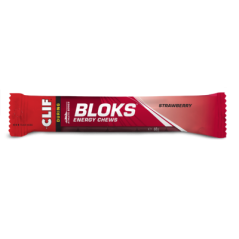 Clif Bloks Energy Chews Strawberry galaretki energetyczne o smaku truskawkowym 60 g