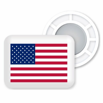 Magnesy BibBits - flaga USA